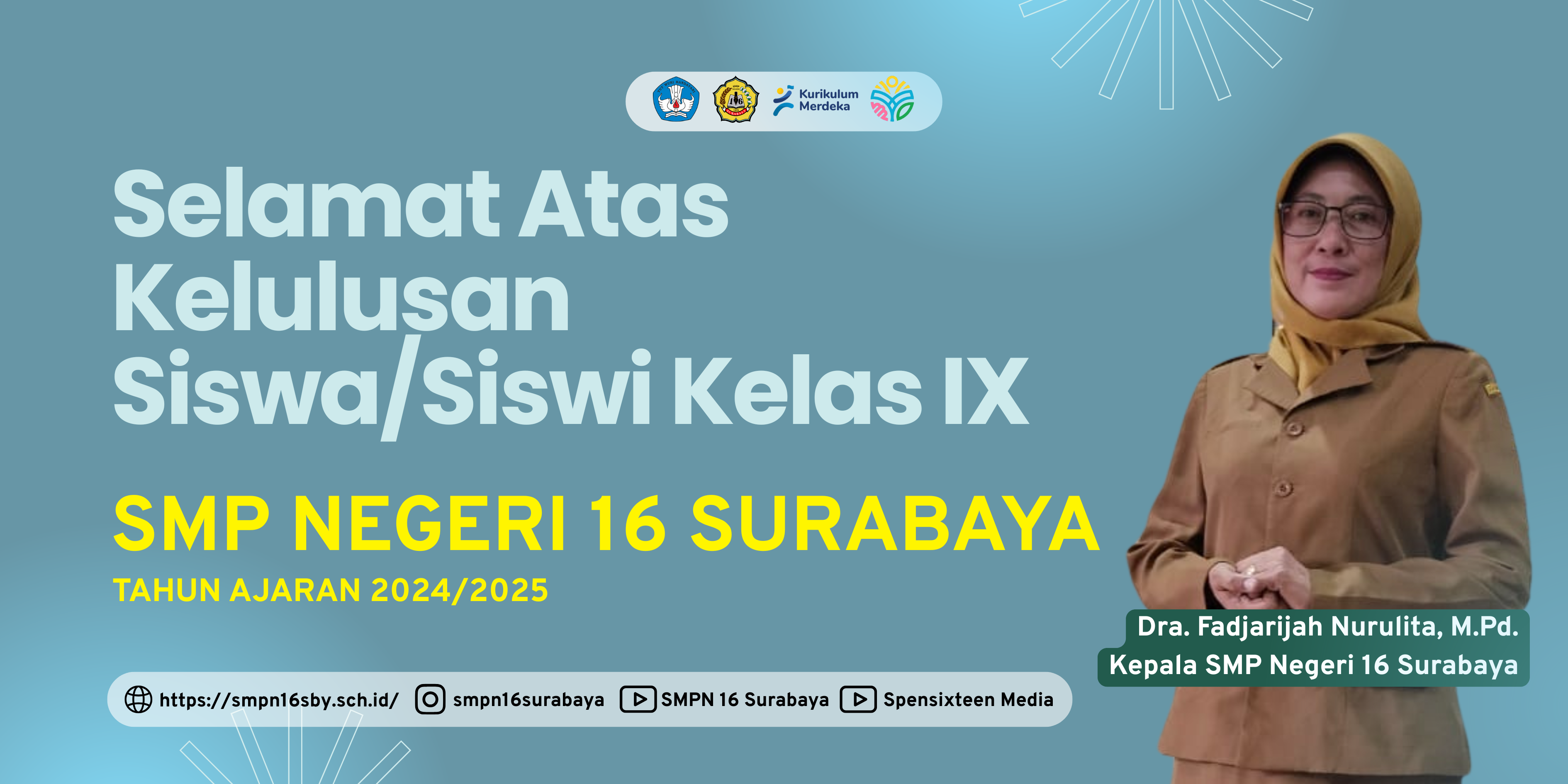 PENGUMUMAN KELULUSAN TAHUN PELAJARAN 2024/2025
