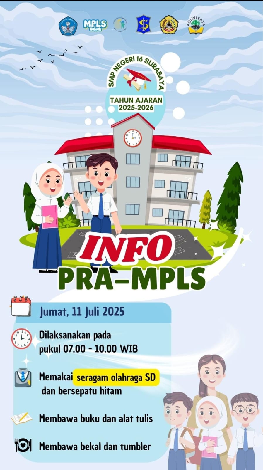 PRA MPLS SMP NEGERI 16 SURABAYA